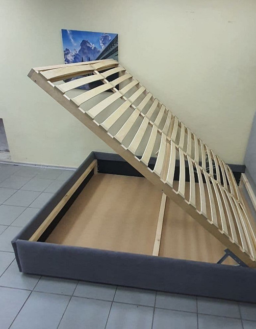 Ліжко DaiquiriDesign з підйомним механізмом каркас метал 120x190 білий Київ - фото 7