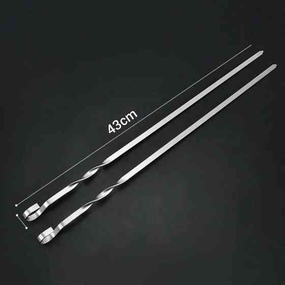 Набор шампуров 10 шт в чехле, нержавеющая сталь GRILLI 777136 Код: 012300 Ровно