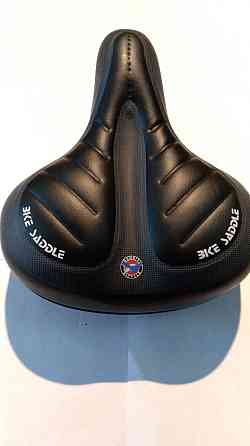 Седло велосипедное (mod:PS) (черное) Мукачево
