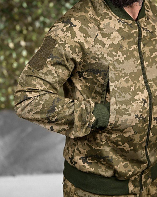 Вітровка бомбер STATUS піксель ДЛ7018 Одеса - фото 5