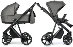 Детская коляска Roan Ivi 2.0 Zestaw 2W1 Taupe / Black Głęboko Spacerowy Киев