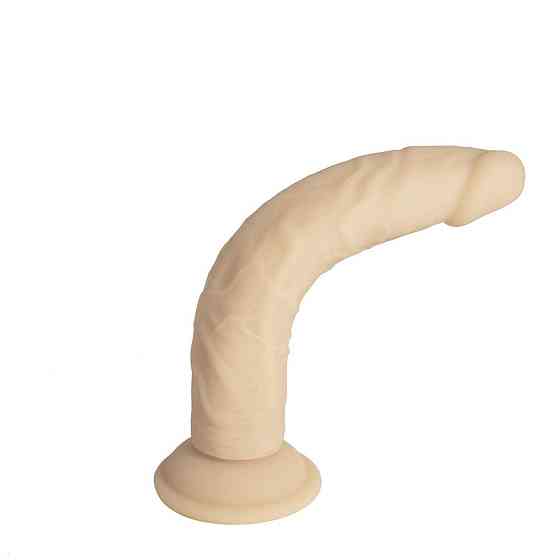 Фалоімітатор Naked Addiction — 9″ Silicone Dual Density Bendable Dildo Vanilla, віброкуля в подаруно Sex Aura Київ