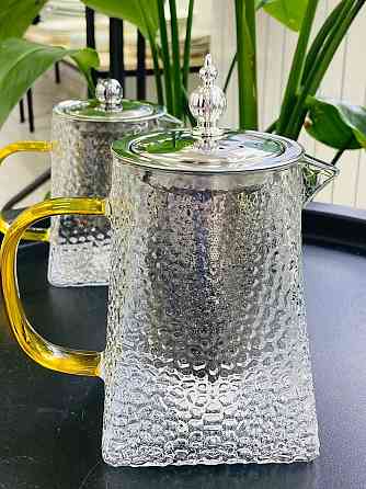 Чайник заварювальний Olens "Крижана Гіза" 750 мл скляний для дому та ресторану Київ