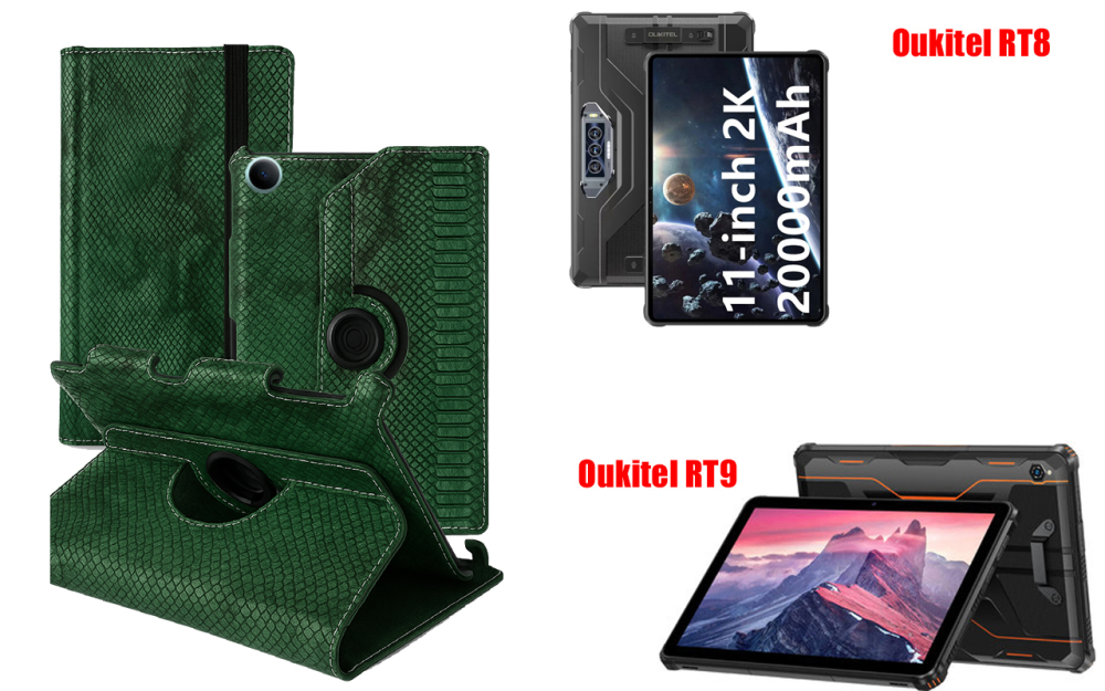 Чехол Spinner360 для планшета Oukitel RT7 Titan 4G, RT7 Titan 5G, цвет Reptyliya Киев - изображение 1