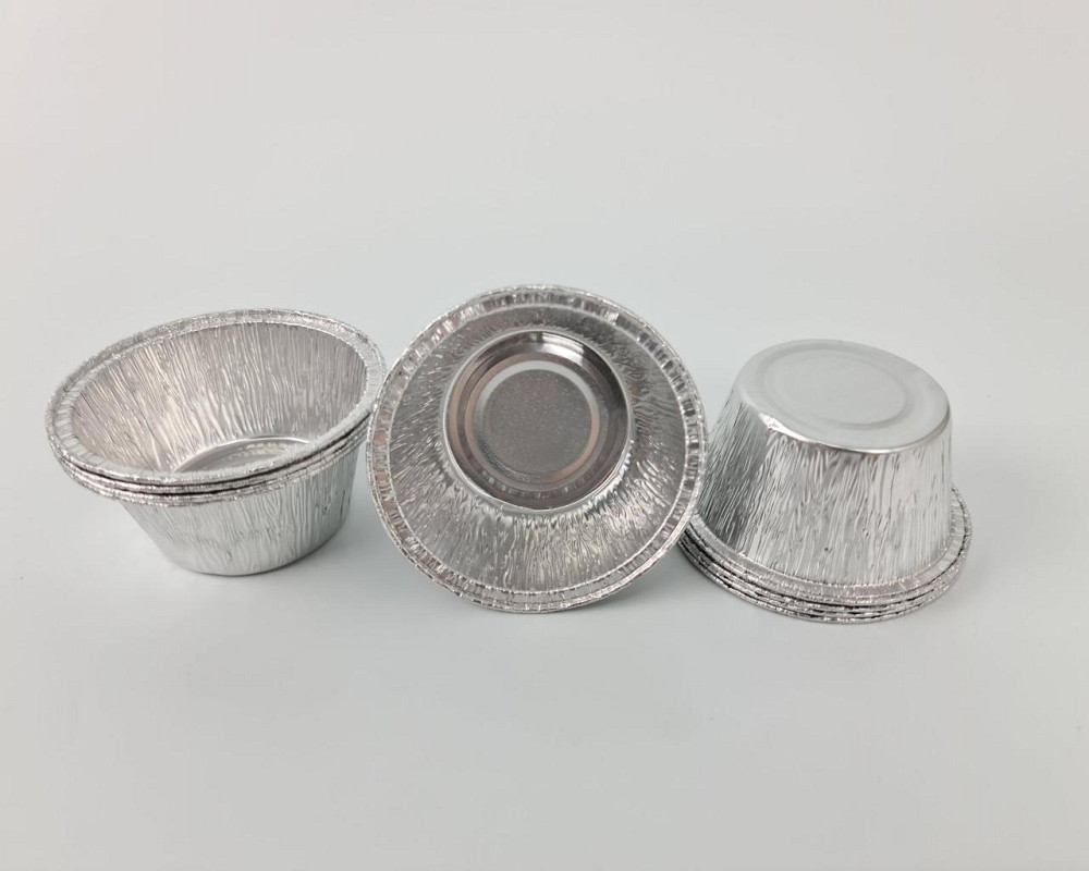 Круглая, пищевая, алюминиевая форма 137мл  С5-01G 100шт (1 пачка) Харьков - изображение 3
