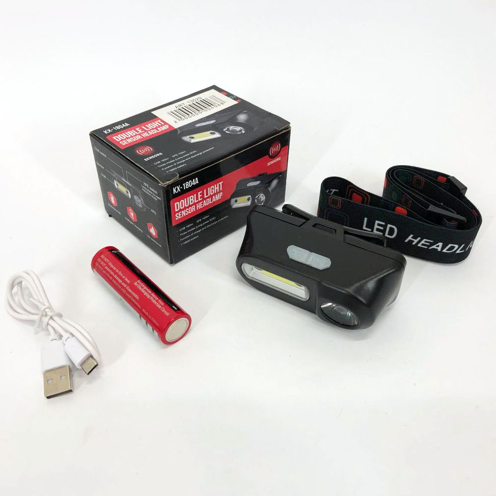 Налобна лампа Bailong BL-1801A, Професійний світлодіодний ліхтарик на голову, Легкий ліхтарик на голову EQ-14 Львів - фото 2