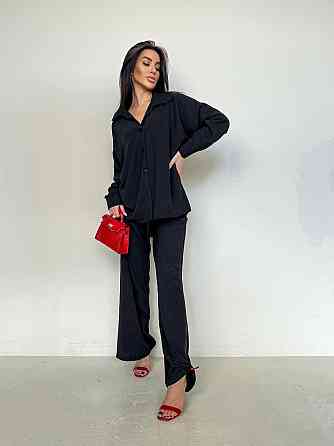 Женский стильный привлекательный костюм американский креп Одесса