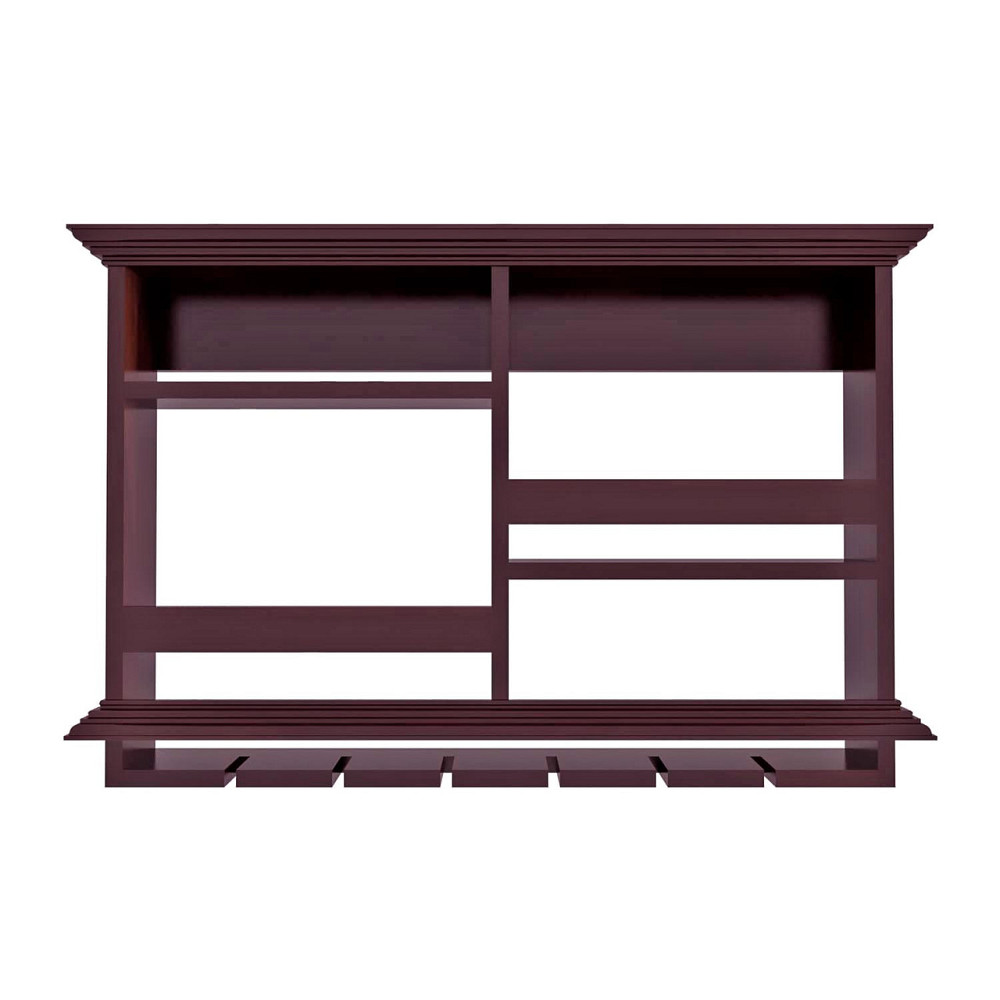 Настенная винная полка 