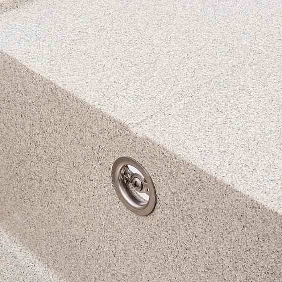 Гранітна мийка для кухні VALESO SOLID 7843 матова Сірий Коломыя