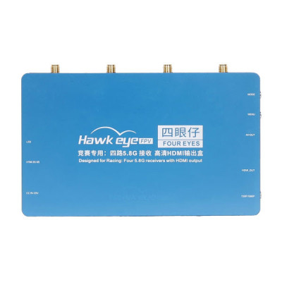 Приемник (RX) Hawkeye 4 eyes 5.8G 4CH in 1 HDMI AV output box (H4E4) Винница - изображение 4
