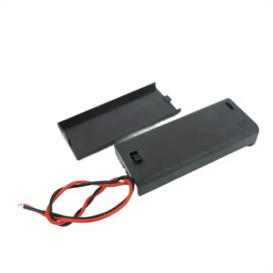 Бокс для батарейок 2×AAA з проводами для Arduino та DIY Київ