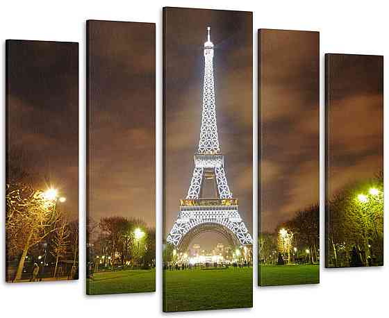 Модульна картина Париж Вежа Art-103_5 Київ