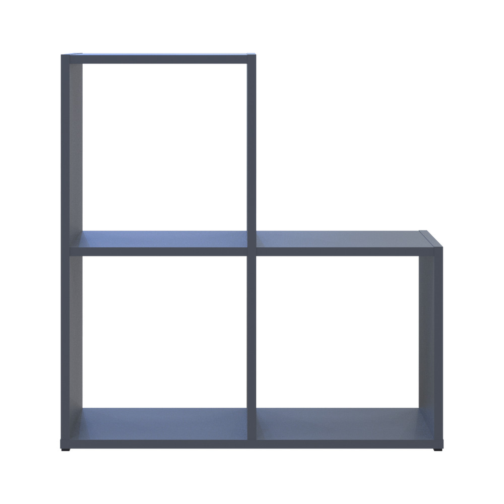 Стеллаж Doros Степь 2х2 Графит открытый 69х28.8х71.4 (41516157) Львов - изображение 4