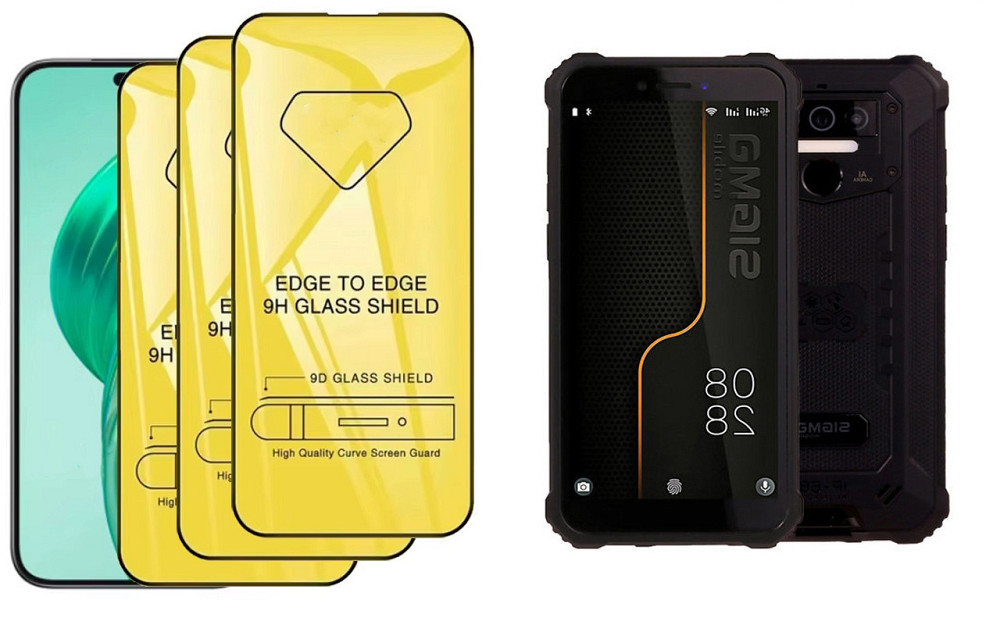Защитное стекло DefenzoGlass для Sigma mobile X-treme PQ38 – двойная прочность Киев - изображение 3