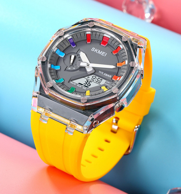 Skmei 2100YL Yellow SALE SBR Киев - изображение 4