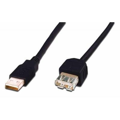 Дата кабель USB 2.0 AM/AF 5.0m Assmann (AK-300202-050-S) Винница - изображение 1
