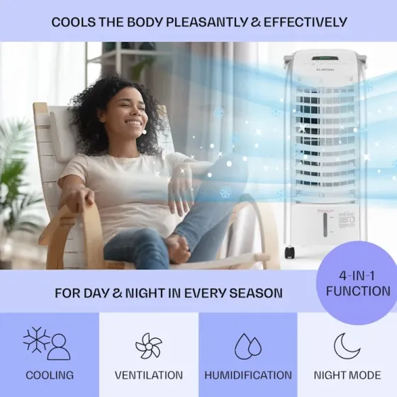 Б/У Мобильный кондиционер-увлажнитель Klarstein Maxfresh 4 в 1 из Германии Днепр
