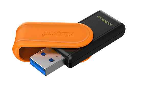 Флешнакопичувач USB3.2 256 GB Kingston DataTraveler Exodia S Black/Orange (DTXS/256GB) ( Помаранчевий ) Харків