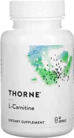 L-карнітин для схуднення Thorne L-Carnitine 60 капс Київ
