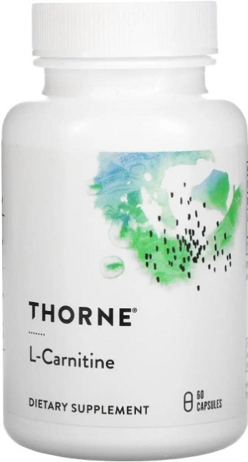 L-карнітин для схуднення Thorne L-Carnitine 60 капс Київ - фото 1