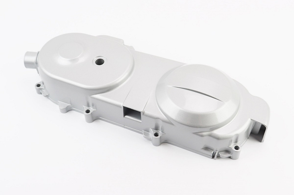 Кришка варіатора 40см коротка - 10" срібляста (без втулки бендікса) Київ - фото 1