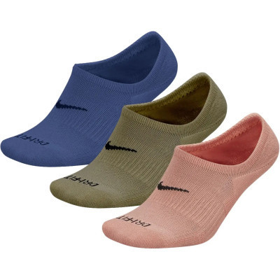 Шкарпетки Nike U NK EVERYDAY PLUS CUSH FOOTIE DH5463-995 38-42 3 пари Мультиколор (195244773305) Вінниця - фото 1
