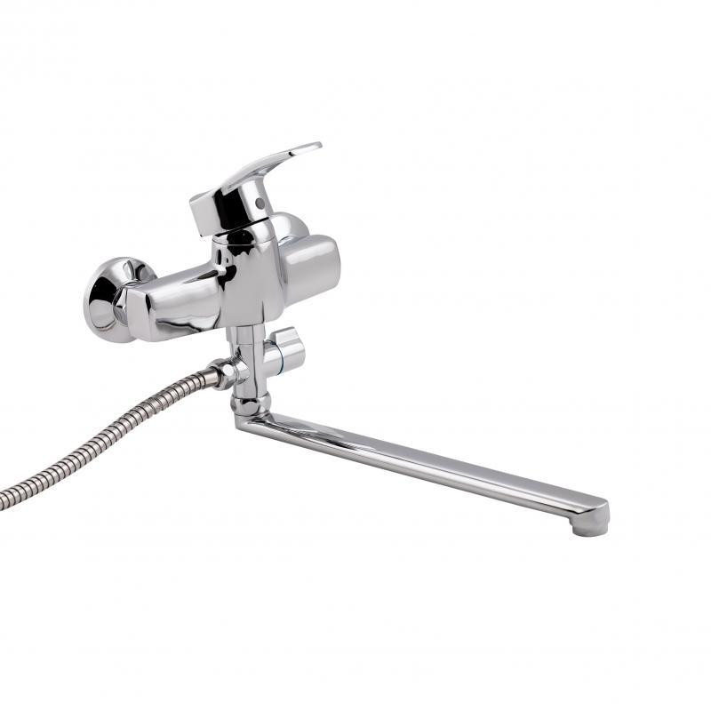 Смеситель для ванны Lidz Tani 005C2 c душевым гарнитуром LDTAN005C2CRM35102 Киев - изображение 3