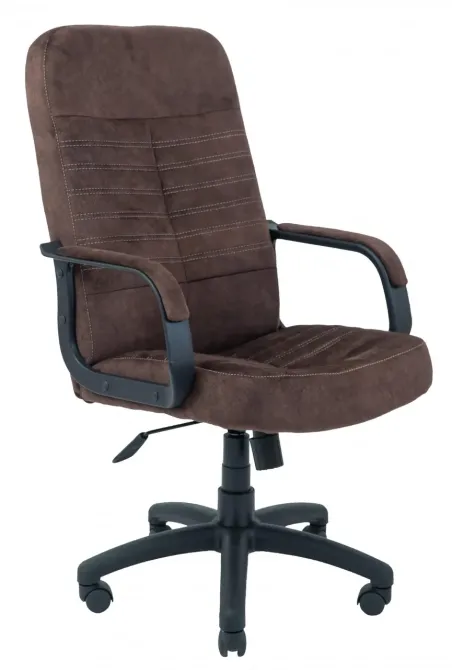 Офісне Крісло Керівника Richman Vegas Alberta Chocolate Пластік Річ М3 MultiBlock Коричневий Київ - фото 1