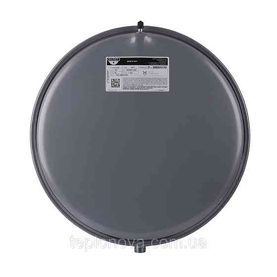 Бак Zilmet oem-pro для монтажу в котли плоский Арт. 521 8 л 3bar D. 392 СІРИЙ 1/2" ( 13C0000811 ) Чернівці