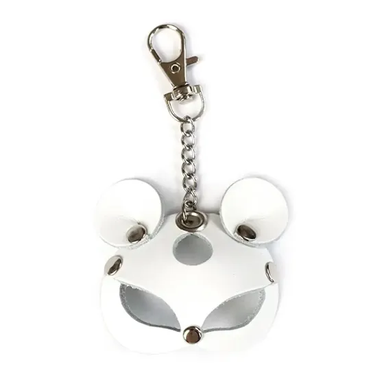 Брелок на карабіні для ключів Art of Sex Mouse, Білий Львов