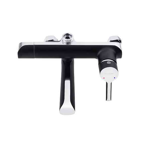 Душова система для ванни Kroner KRP Essen - SCH063 хром/чорна Київ