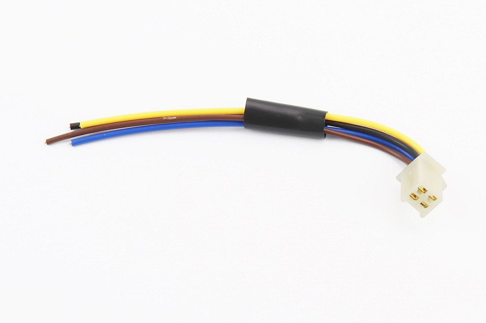 Роз'єм 4 контакту "мама" + 4 дроти Київ - фото 1