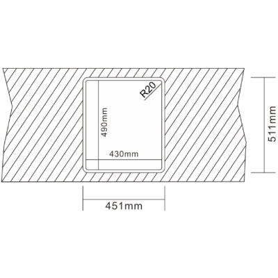 Мойка кухонная Interline ELEGANT Slim Sateen PR Винница - изображение 5