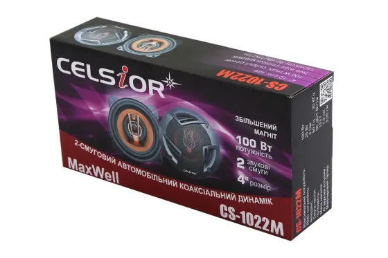 Автоколонки  4 100 Вт 2-полосные Celsior Maxwell Винница