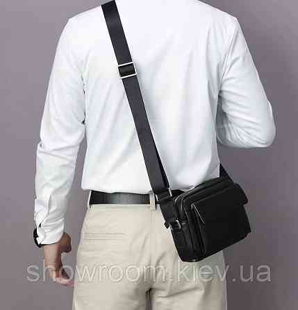 Мужской кожаный мессенджер Leather Collection (2030) Киев