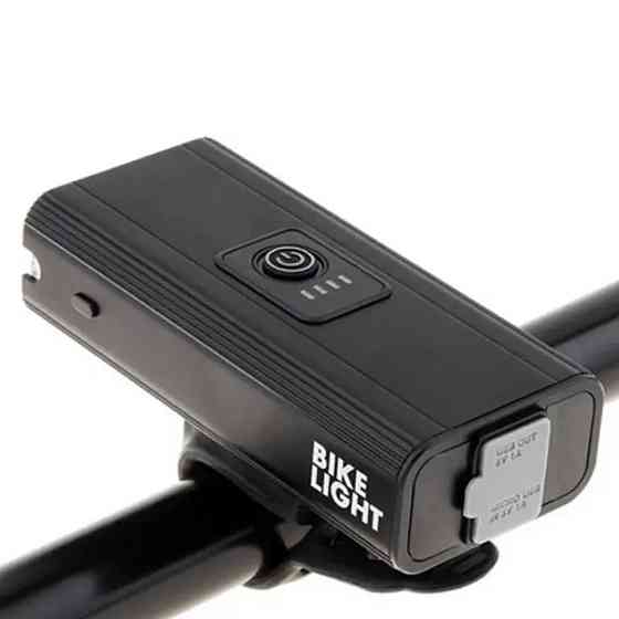 Велофонарь XBL BK-04Pro-2T6 ALUMINUM индикация заряда Waterproof Бровары