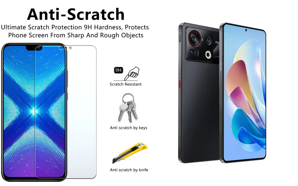 Защитное стекло NeoGlass для Nubia Z40S Pro – ультрапрозрачное и устойчивое Киев - изображение 1