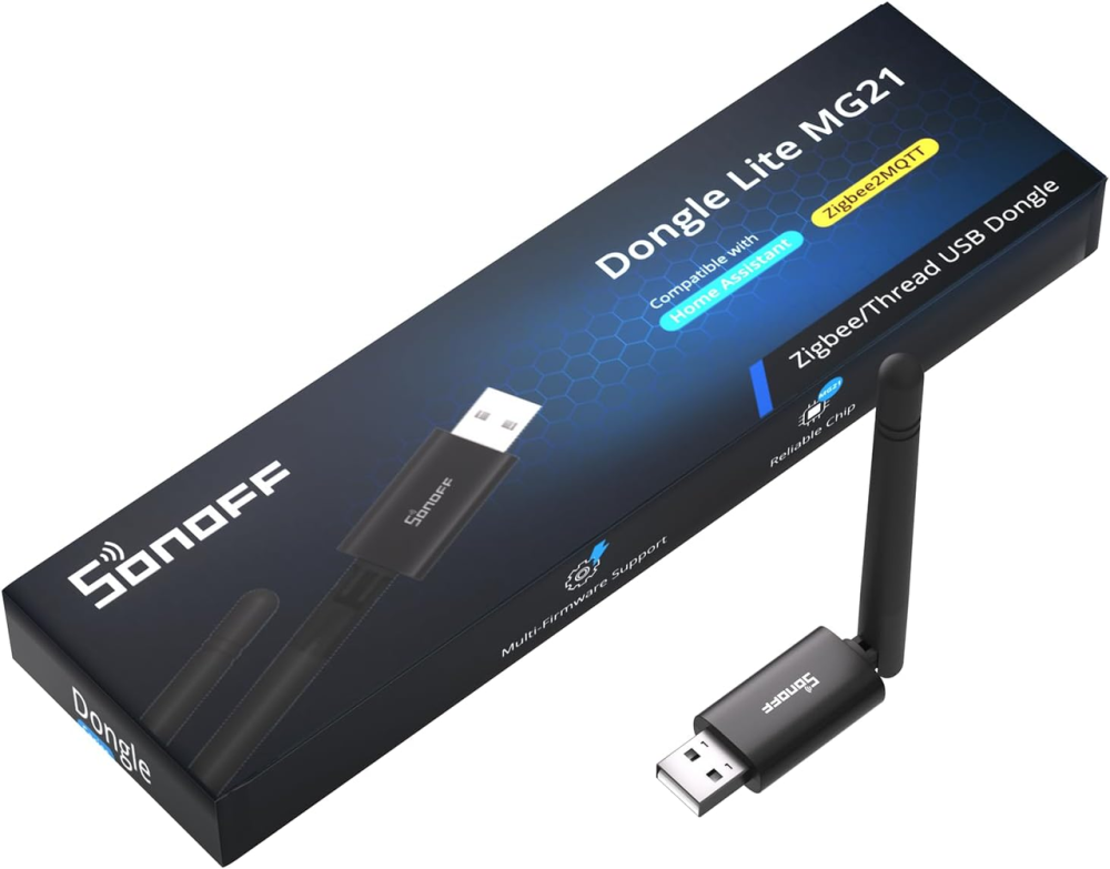 SONOFF Dongle Lite MG21 USB-адаптер Zigbee/Thread, координатор на EFR32MG21, для Zigbee2MQTT, Home Assistant, OpenHAB Київ - фото 2
