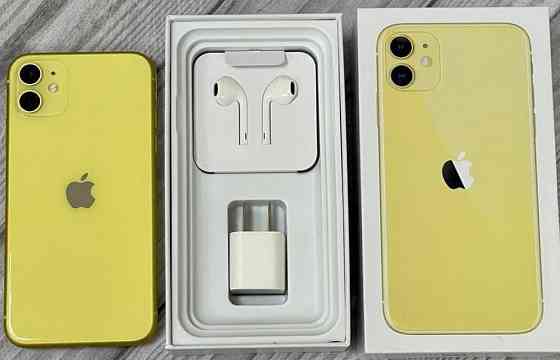 Айфон: iPhone 11 , Yellow 128Gb. Neverlock. Киев