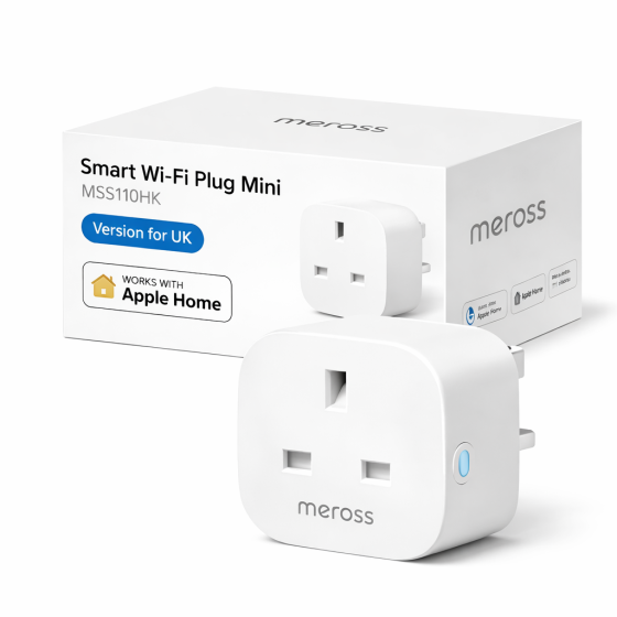 Meross MSS110 Smart Plug Mini - 13A Wi-Fi Plugs Працює з Alexa, Google Home, сумісний із SmartThings Wireless Remote Control Plug Київ