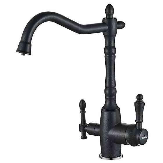 Смеситель для кухни под осмос Globus Lux LAZER GLLR-1000-1-ONIX (000019263) Киев