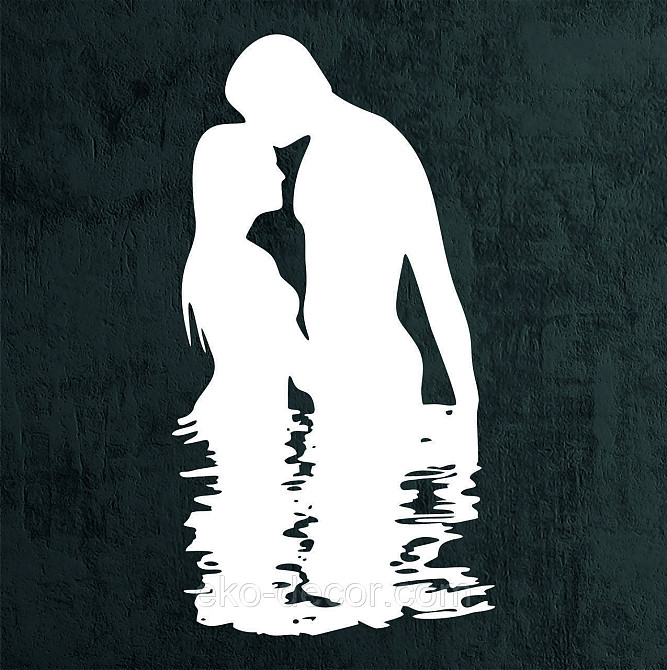 Декоративное настенное Панно «Он и Она», Декор на стену 70*37 см, Белый Киев - изображение 9