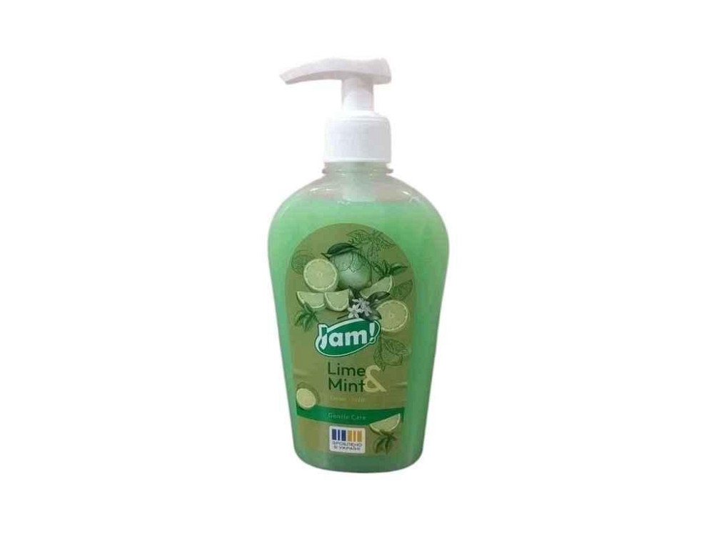 Крем-мило рідке 325мл Lime Mint з гліцерином ТМ JAM! Київ - фото 1