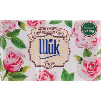 Тверде мило Shik Троянда 5 х 70 г (4820023360419) Вінниця