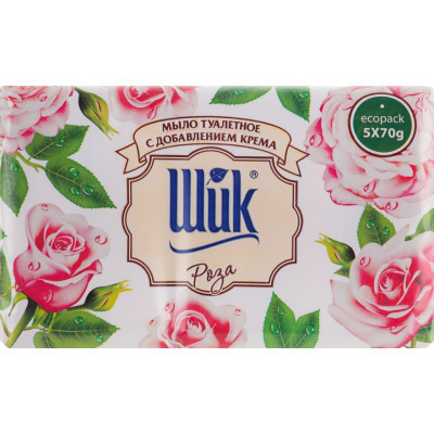 Тверде мило Shik Троянда 5 х 70 г (4820023360419) Вінниця - фото 1