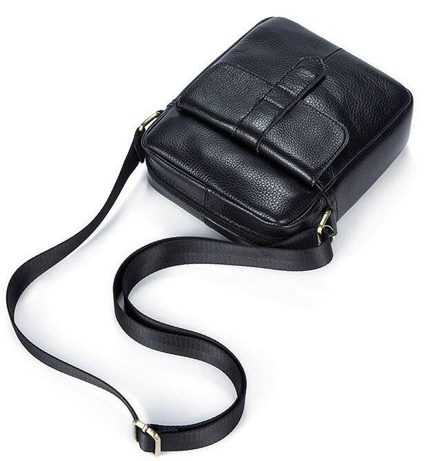 Сумка мужская флотар Vintage 14721 Черная Киев - изображение 2