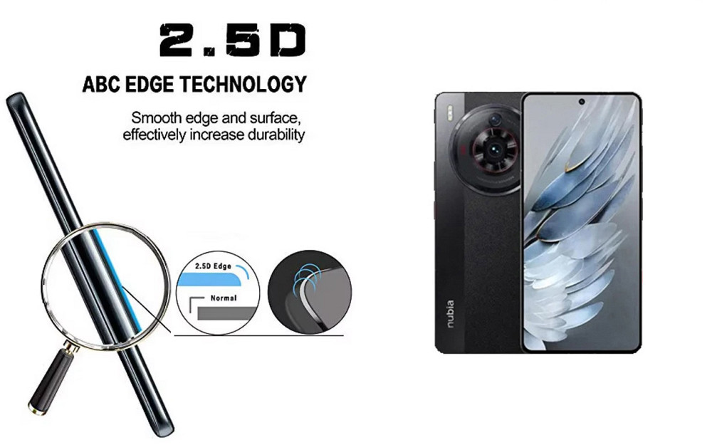 Защитное стекло ArmorGlass для Nubia Z50S, Z50S Pro – устойчивое к царапинам и ударам Киев - изображение 2