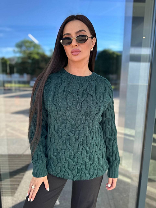 Модный женский свитер косами..44-60р Киев - изображение 5