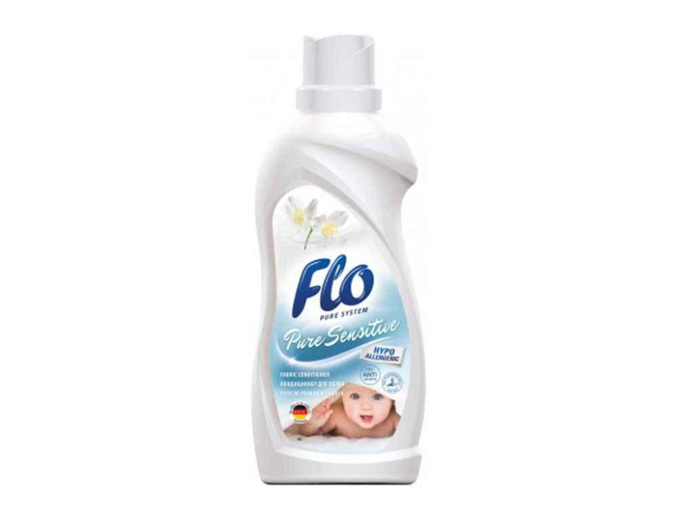 Кондиціонер д/білизни Pure Sensitive 1л ТМ Flo   Solmir Київ - фото 1