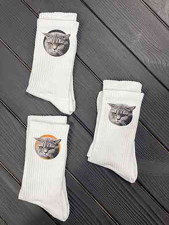 Шкарпетки з вашим домашнім улюбленцем, нанесемо ваше зображення Черновцы